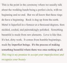 Exchange Of Rings Wording Modern Funny Wedding Vows Modern Wedding Vows Wedding Ceremony Readings