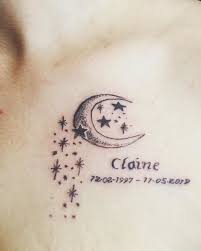 This kind of small tattoo can fit every positioning, from ankle to hip, neck, ribs and even behind the ear. Updated 50 Moon And Star Tattoos For Your Magical Side March 2020