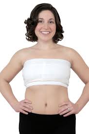 Rumina Hands Free Pump Nurse Strapless Bra White