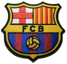 Barcelona logo png the logo of the football club barcelona comprises several heraldic symbols with a long and interesting history. 1 X Fc Barcelona Futbol Football Soccer Iron On Embroidered Patch Emblem Logo Badge Applique By Luk99 Amazon In Home Kitchen