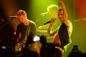Depeche mode is an english electronic band known for using industrial sounds in some of their songs (a rock rolling down a pipe, a whip, dropping cutlery and a horn). 10 Best Depeche Mode Lyrics