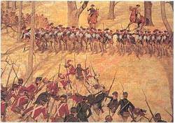 Morgan learned of tarleton's pursuit, and had spread the word for militia units to rendezvous at the cowpens. The Battle Of Cowpens Cowpens National Battlefield U S National Park Service