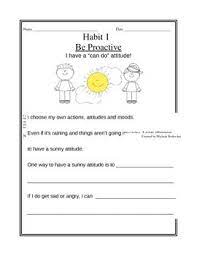 This page is full of printable activities that your kids will enjoy using. Habits Of Happy Kids Worksheets Seven Habits Worksheets For Kids Leader In Me