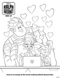 Free printable ryan's world coloring pages. Ralph Breaks The Internet Free Printable Activity Sheets