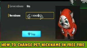 Free fire is a multiplayer mobile battle game published and developed by garena when you create a free fire account for the first time, it will ask you to choose your character name. 100 Best Free Fire Pet Nickname Pointofgamer