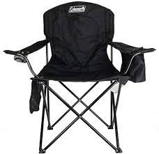 Camping with dogs doesn't have to be stressful. Amazon Com Coleman Camp Chair With 4 Can Cooler Folding Beach Chair With Built In Drinks Cooler Portable Quad Chair With Armrest Cooler For Tailgating Camping Outdoors Camping Chair