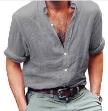 Pin By Zinmaroo On Men Mens Shirts Linen Shirt Men Linen Shirt