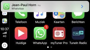 Whatsapp Monte Dans Carplay Igeneration