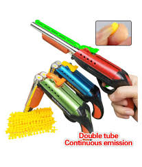 4.0 out of 5 stars. Toy Gun Double Barrel Soft Bullet Blaster Buy Toy Gun Double Barrel Soft Bullet Blaster Online At Low Price Snapdeal