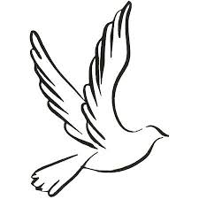 Dove Line Drawing Dove Drawing Dove Tattoo Tattoo Templates