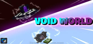 The world is entirely made up of void except for the exception of one bedrock block located at the coordinates, (0, 50, 0). Void World Map Custom Minecraft Pe Maps