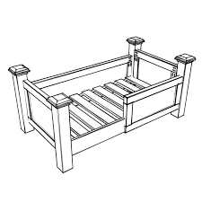 Therefore, we will show you bed frame plans with the underlying dimensions and all other aspects one must know before building a diy wooden bed frame. How To Build A Diy Toddler Bed Using Contruction Lumber Thediyplan