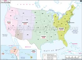 Usa Time Zone Map Current Local Time In Usa