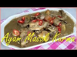 Hi semua, kali ini che nom nak kongsikan resepi ayam masak kurma. Ayam Masak Kurma Pekat Yang Memikat Mudah Dan Sedap Youtube