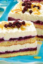 Blaubeer Schnitten Rezept Kuchen Und Torten Kuchen Rezepte Blechkuchen Kuchen Rezepte Einfach