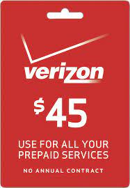 You can connect your tablets, laptops, hotspots and more to the verizon wireless network and share a set monthly data allowance between all of them. Best Buy Verizon Prepaid 45 Prepaid Phone Card Verizon 45 Prepaid Refill Card