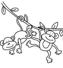 By admin february 03, 2021. Image Result For Easy To Draw Swinging Monkey Monkey Coloring Pages Cartoon Clip Art Monkey Drawing