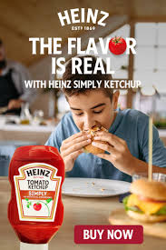 The Flavor Is Real With Heinz Simply Ketchup Heinz Ketchup Simple Ingredient