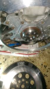 The flywheel bolts do pass through the crank and need sealer. H2b H22a W F22 Crank Main Seal Oil Leak Honda Tech Honda Forum Discussion