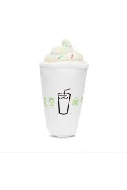 Black And White Shake Shake Shack Bark Shake Shack Never Melt Milkshake Dog Toy Dog Toys Toys Offers Dog Toothpaste