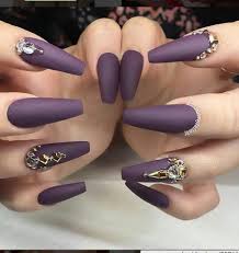 They seem very complicated but actually are very easy to make. Purple Nails With Diamonds Beauty Nails Beauty Touch