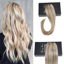 Add some apple cider vinegar to act as a conditioner. 14 27 613 Sunny Honey Blonde With Bleach Blonde Highlight Piano Color Human Hair Extensions Weft One Bundle For Straight Weave Hairstyle 100g 14inch Amazon In Beauty