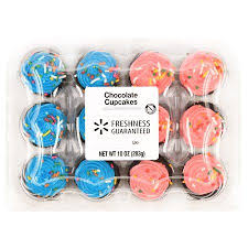 Freshness Guaranteed Chocolate Mini Cupcakes 10 Oz 12 Count Walmart Com Chocolate Mini Cupcakes Mini Cupcakes Chocolate