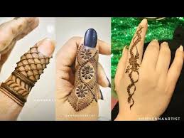 3 most easy trending fingers mehndi designs 2020 easy and simple fingers henna trick january 2020 y finger henna mehndi designs mehndi designs for fingers