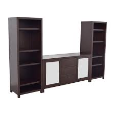 157 cm wide x 44 cm deep x 91 cm high. 90 Off Pottery Barn Pottery Barn Rhys Media Console Storage