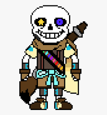 Undertale ink fight sprite  fanmade . Ink Sans Battle Sprite Hd Png Download Transparent Png Image Pngitem
