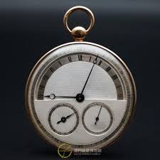 Piguet and Meylan Retrograde Pocket Watch