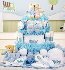 Although every baby is a gift in itself, we love the happy custom of giving baby gifts to honor that infant—and his or her family. New Baby Boyl Gift Basket Grand Essentials