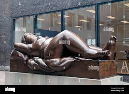 Giant sculpture of lying naked woman,Vaduz, Liechtenstein, Principality of  Liechtenstein, Central Europe Stock Photo - Alamy