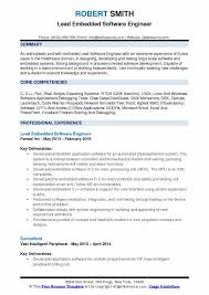 Software Engineer Resume Samples Qwikresume