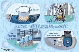 • once the water reaches a rolling boil, let it boil for 1 minute. How To Make Distilled Water