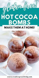 How To Make Diy Hot Cocoa Bombs With Marshmallows Recipe Gluten Free Hot Chocolate Chocolate Bomb Gluten Free Chocolate Recipes