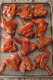Dry Rubbed Crispy Baked Chicken Wings Brown Eyed Baker Recipe Crispy Baked Chicken Wings Baked Chicken Wings Chicken Wing Recipes Baked