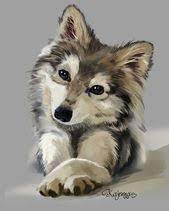 kajenna drawings art animalwallpaperdrawing art drawings kajenna wolf painting cute wolf drawings cute animal drawings