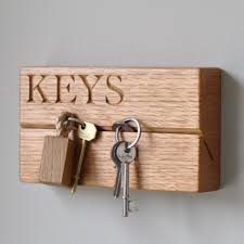 Wooden Key Holder The Handpicked Collection Wooden Key Holder Key Holder Diy Key Holder