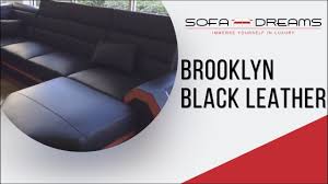 Preise vergleichen und bequem online bestellen! Sofa Dreams Brooklyn Black Leather Youtube