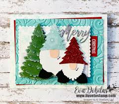 Xmas paper shaper craft cutter handheld making hole mini punch scrapbooking tool. Gnomes Punch And Die Art Christmas Card With A Video Punch Art Cards Christmas Card Crafts Christmas Card Design
