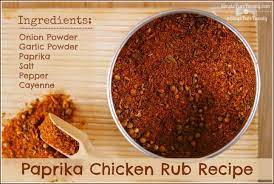 Paprika Chicken Rub Recipe Recipe Chicken Rub Recipes Rub Recipes Recipes