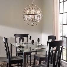 Pin By Laura Moore Miller On Living Room Ideas And Tips Crystal Chandelier Dining Room Dining Room Light Fixtures Dining Room Lighting