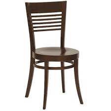Solid wood dining chairs add touch of refinement and respectability to interior, because the natural materials will never be out of trend. Rose Wooden Restaurant Chairs Walnut Sleek Smart Comfortable