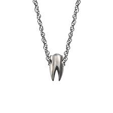 Tiny Baby Tooth Necklace Tooth Necklace Baby Teeth Necklace