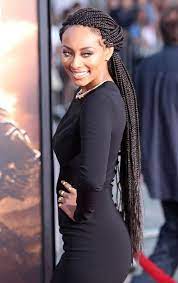 Keri Hilson Braids African Hair Braiding Styles Braided Hairstyles Updo Big Braid Styles