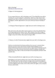 Cheating wife signs can be very difficult to figure out. Calameo Wife Cheating