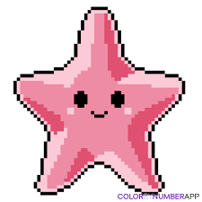 Sea Star Color Pixel Art Art Aurora Sleeping Beauty