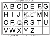 letters alphabet chart free printable worksheets