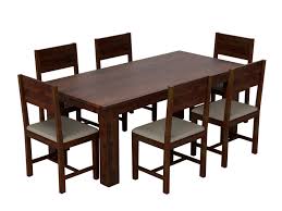 Get great deals on wooden brown dining tables. Buy Grande 6 Seater Dining Table In Dark Brown Godrej Interio